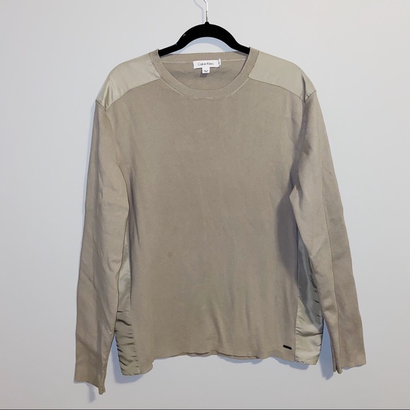 Calvin Klein long sleeve shirt padded detail - Picture 1 of 5